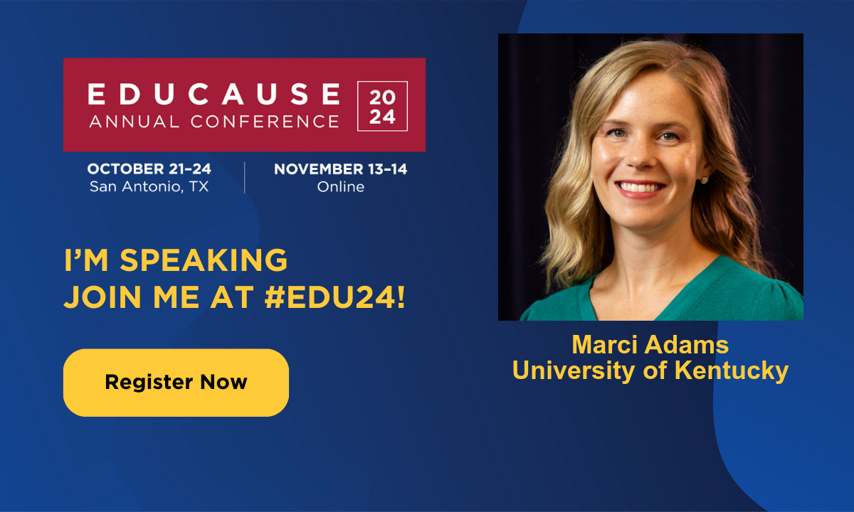 Register for EDUCAUSE Annual Conference 2024 | October 21–24, 2024